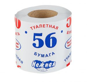 Бумага туалетная 56 НЕЖНАЯ