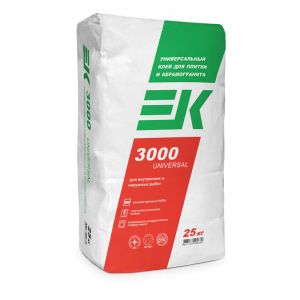 Клей для плитки ЕК 3000 Universal