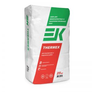 Клей ЕК Thermex д/минераловатных и пенополистир плит